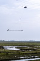 Image helicopter topsoil measurements