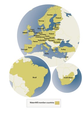 Water4All beeld member countries